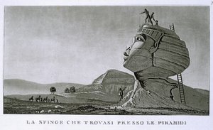 Sfinxen ved Giza, fra "Reise til Egypt"